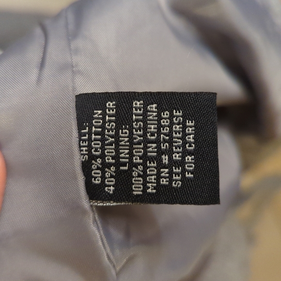 Grey lined coat - Picture 4 of 5